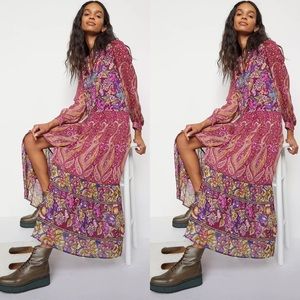 Anthropologie Nikole Maxi Shirtdress